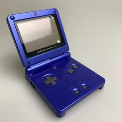 【中古品】 GBASP本体 ゲームボーイアドバンスSP 本体 アズライトブルー 任天堂 レトロゲームハード 【023-260308-SH-06-min】