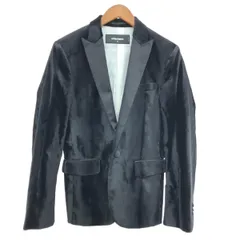 Dsquared2 ディースクエアード ハラコピークドラペルジャケット サイズ:44     ブラック メンズ / 240001192742