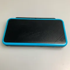 【中古品】 New2DSLL 本体 ニンテンドー2DS LL 本体 ブラック×ターコイズ 任天堂 【023-260308-SH-09-min】