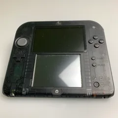 【中古品】 2DS本体 ニンテンドー2DS本体 クリアブラック 任天堂 ゲームハード 【036-260308-SH-11-min】
