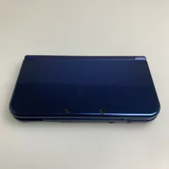 【中古品】 New3DSLL本体 Newニンテンドー3DS LL 本体 メタリックブルー 任天堂 ゲームハード 【036-260308-SH-13-min】