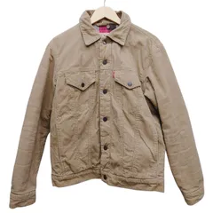 Levi's リーバイス 70500 コーデュロイ トラッカージャケット サイズL キャメル 茶色 表地コットン100% 中綿 ポリエステル 中国製 アメカジ 古着