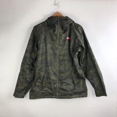 EDWIN 撥水ジップジャケット メンズ LL カーキ×迷彩 3172202603070004