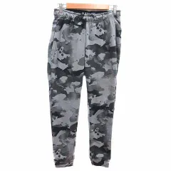 ナイキ NIKE ジョガーパンツ 迷彩柄 カモフラ S グレー 黒 ブラック /YK