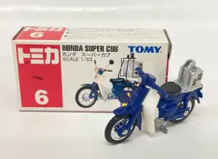 トミー トミカ赤箱中国製 ホンダ スーパーカブ/新車シール付 6