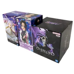 バンプレスト 鬼滅の刃 胡蝶しのぶ OVERLORD アルベド 葬送のフリーレン 計3点セット フィギュア 未開封 未使用S11002967