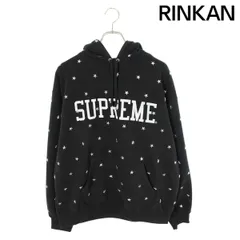 シュプリーム Stars Studded Hooded Sweat スタースタッズプルオーバー