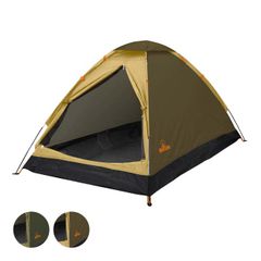 투톤/[단시간에 설영 가능]Montagna(몬타나) 조립식 2인용 돔 텐트 입구 개폐 가능 수납봉투 첨부 간단 설영 HAC3554/HAC3560(25y12m)(430839654)