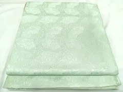 平和屋着物◎六通柄袋帯　扇面花文　正絹　逸品　AABF4986yxのサムネイル