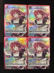 小宮果穂　ユニチケ　4枚セット　UNION ARENA シャニマス ユニオンアリーナ シャニマス 「小宮果穂」 ユニチケ プロモ 4枚