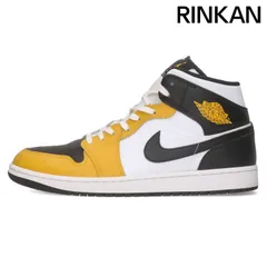 ナイキ  Air Jordan 1 Mid Yellow Ochre DQ8426-701 エアジョーダン1 ミッドイエローオークルスニーカー メンズ 30cm