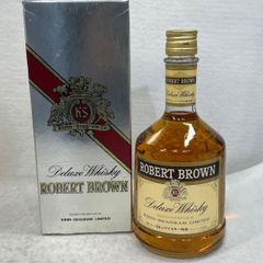 ROBERT BROWN Deluxe Whisky 3本セット - メルカリ