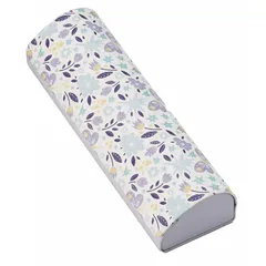 メイガン(Meigan) メガネケース レディース おしゃれ 北欧 風 デザイン セミハード 軽量 コンパクト スリム マグネット開閉 パープル 291702