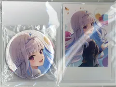 ANYCOLOR株式会社 誕生日グッズ(2024) にじさんじ リゼ・ヘルエスタ/缶バッジ&チェキ風カード