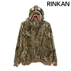 セントマイケル ×アベイシングエイプ A BATHING APE  SM-HR1-0000-C38 シャークカモジップパーカー メンズ M