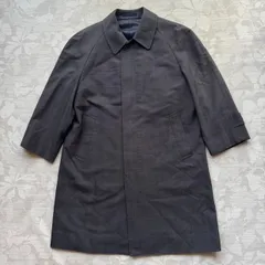 JELNAND 岩田屋オリジナル カシミヤ30%混 ステンカラーコート ダークグレー L相当