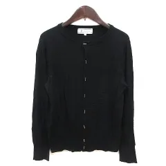 ロペピクニック ROPE Picnic カーディガン ニット 長袖 38 黒 ブラック /MS