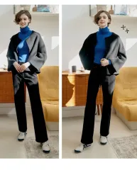 コーデュロイ パンツ オーバーサイズ 88 ウエスト 32インチ 2枚セット