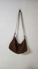 ブラウン スウェード HOBO BAG ショルダー クロスバック