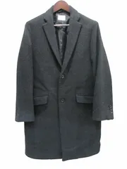 アーバンリサーチ ドアーズ URBAN RESEARCH DOORS コート チェスターコート チェック グレー 38 メンズ