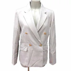 ロペピクニック ROPE Picnic テーラードジャケット ダブル 総裏地 38 M グレージュ /YK