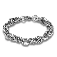 アクセサリー ステンレス 金属アレルギー対応 レディース メンズ シルバー ブレスレット