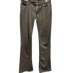 ディースクエアード DSQUARED フレアストレッチデニムパンツ ブラック コットン レディース デニムパンツ