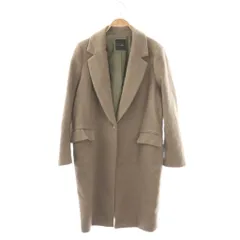 ロッソ ROSSO アーバンリサーチ カシミヤ混シャギーチェスターコート ロング 38 ブラウン /HK ■GY03のサムネイル