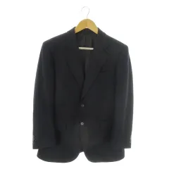 ミツコシ MITSUKOSHI SEWING Bece テーラードジャケット 90A4 紺 ネイビー ウール 総裏地 /AO14 ■GY99のサムネイル