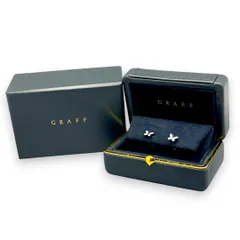 GRAFF グラフ パヴェ バタフライ ダイヤモンド プティ スタッド イヤリング ピアス ホワイトゴールド ジェムストーン ホワイトダイヤモンドのサムネイル