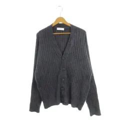 ジェラートピケオム GELATO PIQUE HOMME ルームウェア 部屋着 カーディガン ニット Vネック 長袖 M 紺 ネイビー /AH14 ■GY99