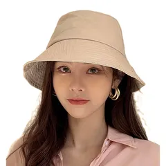 [$ole only] ソールオンリー バケットハット 大きめ 大きい M L XL 小顔効果 紫外線カット UPF50+ UVカット アウトドア サファリハット バケハ 春 夏 秋 シンプル つば広 おしゃれ メンズ レディース 男女 韓国 あご紐 綺麗 0