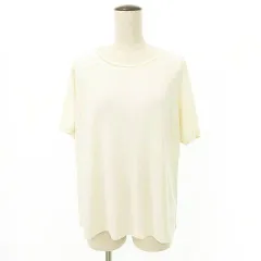 バーバリーズ Burberrys ロゴ刺しゅう ニット カットソー 半袖 国内正規 F アイボリー ■GY47