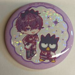 にじさんじ Oriens×サンリオ キラキラ缶バッジ 佐伯イッテツ×バッド