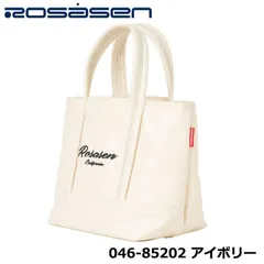 新品★ロサーセン★Rosasen★046-85202 キャンバスコーティング カートバッグ★ミニトート★ラウンドトート★2026★【006】アイボリーのサムネイル