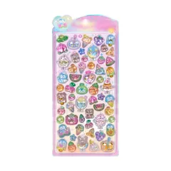 立体ステッカー 3D キラキラ可愛い 手帳 DIY 用 アクリル水晶滴膠 水筒・携帯ケース装飾 女の子向け ごほうび・贈り物に最適 手芸用品 (BKE-08) 1