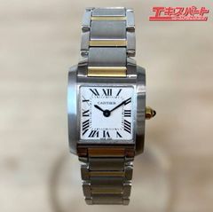 Cartier カルティエ タンクフランセーズ SM 2384 コンビ　クオーツ Cartier タンクフランセーズSM コンビ 2384 クォーツ腕時計 - メルカリ