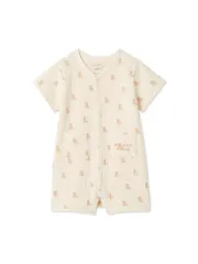 gelato pique(ジェラート ピケ) BABYぬいぐるみ柄ロンパースPBCO259083ユニセックスベビー☆彡 06b263c1