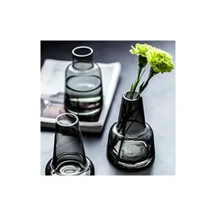 【新品】 花瓶 ミニ花器 ガラス花瓶 透明 フラワーベース 一輪挿し フローラ花器 水栽培 インテリア飾り プレゼント 北欧 おしゃれ 透明花瓶 YHOMBES 0