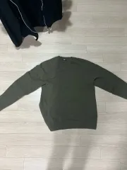UNIQLO ユニクロ ラムウール セーター カーキ XL