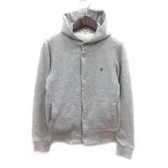 ジムフレックス Gymphlex ジャケット パーカー スウェット ワンポイント 長袖 12 グレー /MS ●RY