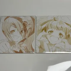 ゾンビランドサガ イラスト ミニ ビジュアル色紙 2種 まとめ