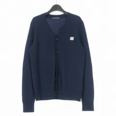 アクネ ストゥディオズ Acne Studios Keve Face Cardigan ニットカーディガン セーター 長袖 M ネイビー 紺 FA-UX-KNIT000013 国内正規のサムネイル