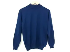 ■美品■ GIVENCHY ジバンシィ ウール100％ ニット セーター 長袖 トップス 洋服 メンズ ネイビー系 DL5903のサムネイル