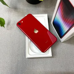 iPhone SE(第３世代) 64GB レッド 国内SIMフリー 送料無料