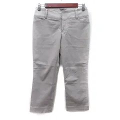 ミッシェルクラン MICHEL KLEIN クロップドパンツ 36 S ベージュ /YI