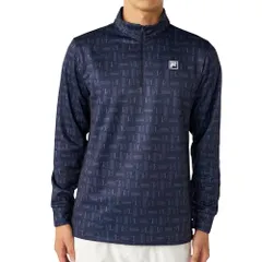 新品 [フィラ] GOLF 長袖ハーフジップシャツ メンズ 785503 NVL