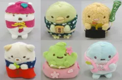 【中古】ぬいぐるみ てのりぬいぐるみセット(6体セット) 「すみっコぐらし」 リラックマストア・プラス ららぽーと富士見店限定