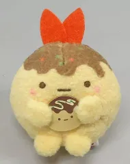 【中古】ぬいぐるみ えびふらいのしっぽ てのりぬいぐるみ 「すみっコぐらし」 すみっコぐらしshopあべのキューズモール店限定
