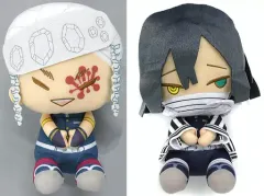 【中古】ぬいぐるみ 全2種セット でっかいぽふっとぬいぐるみ～宇髄天元・伊黒小芭内～ 「鬼滅の刃」